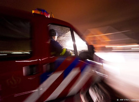 Grote brand in zorgboerderij Alphen aan den Rijn; bewoners tijdig geëvacueerd