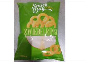 Salmonella in SnackDay Zwiebelringe van Lidl